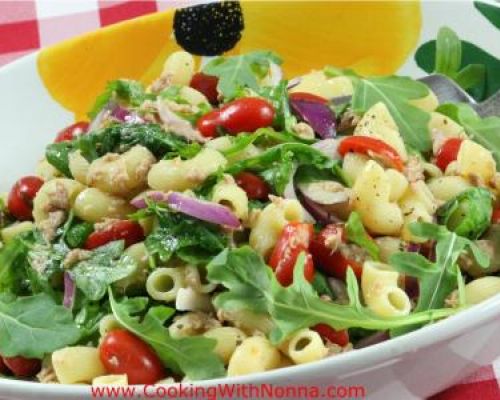 Pasta Salad with Italian Tuna and Arugula